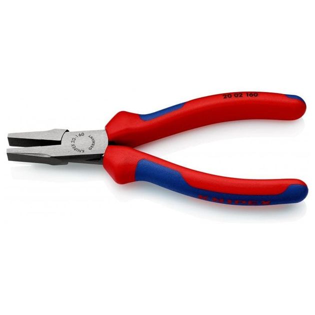 Плоскогубцы KNIPEX с гладкими губками 160 мм, фото , изображение 2 | SNABZHENIE.com.ua