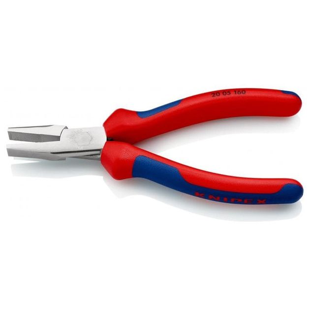 Плоскогубцы KNIPEX 20 05 160 с гладкими губками, фото , изображение 2 | SNABZHENIE.com.ua