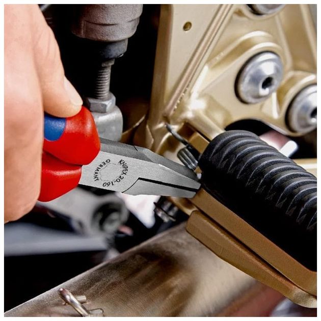 Плоскогубцы KNIPEX 20 05 160 с гладкими губками, фото , изображение 5 | SNABZHENIE.com.ua