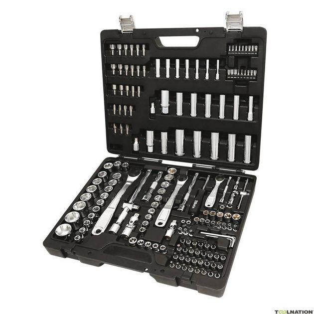 Набор инструментов универсальный 170 ед. 1/4"+3/8"+1/2" 903E/C170, фото  | SNABZHENIE.com.ua