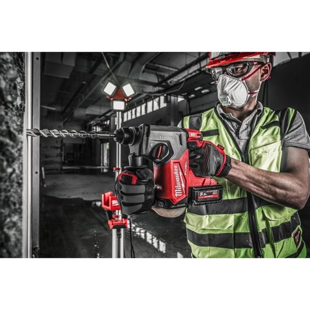 Перфоратор аккумуляторный Milwaukee M18 FH-0X FUEL, 2,5 Дж, 4 режима, фото , изображение 7 | SNABZHENIE.com.ua Перфоратор аккумуляторный Milwaukee M18 FH-0X FUEL, 2,5 Дж, 4 режима, фото , изображение 7 | SNABZHENIE.com.ua