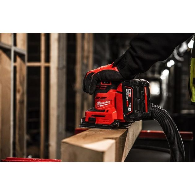 Шліфмашина вібраційна акумуляторна M18 BQSS-0 MILWAUKEE, фото , зображення 8 | SNABZHENIE.com.ua Шліфмашина вібраційна акумуляторна M18 BQSS-0 MILWAUKEE, фото , зображення 8 | SNABZHENIE.com.ua