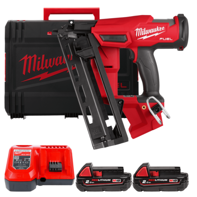 Гвоздезабивной аккумуляторный пистолет 16GA MILWAUKEE M18 FN16GA-202X, фото  | SNABZHENIE.com.ua