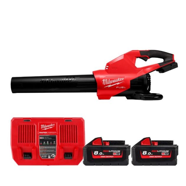 Аккумуляторная воздуходувка M18 F2BL-802 с двумя батареями, фото  | SNABZHENIE.com.ua