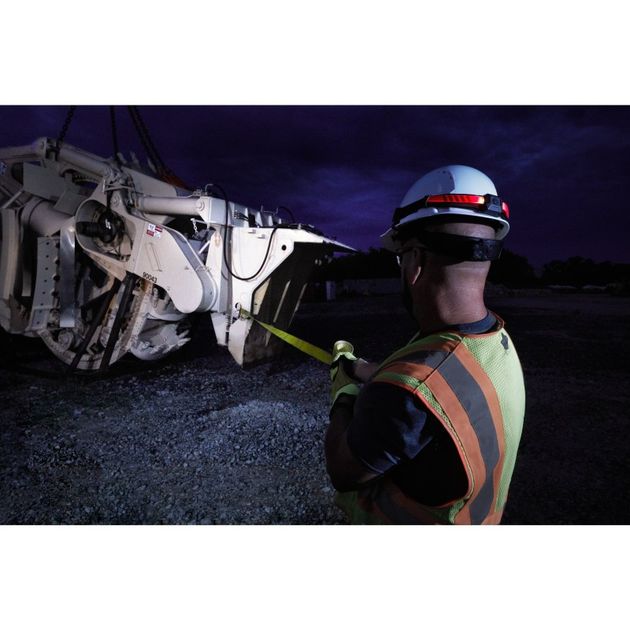 Аккумуляторний налобний фонарик заряджаємий через USB L4 HL-VIS-301 MILWAUKEE, фото , зображення 8 | SNABZHENIE.com.ua