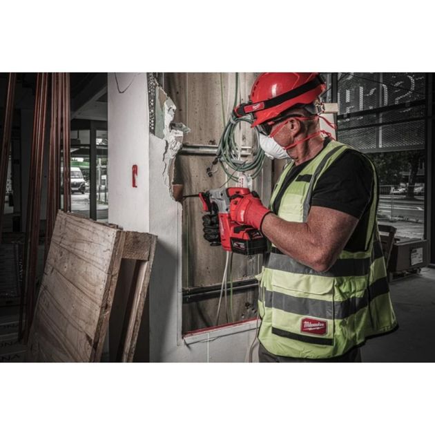 Акумуляторний перфоратор 2.3 Дж MILWAUKEE SDS-Plus M18 BLH-502X, фото , зображення 8 | SNABZHENIE.com.ua Акумуляторний перфоратор 2.3 Дж MILWAUKEE SDS-Plus M18 BLH-502X, фото , зображення 8 | SNABZHENIE.com.ua