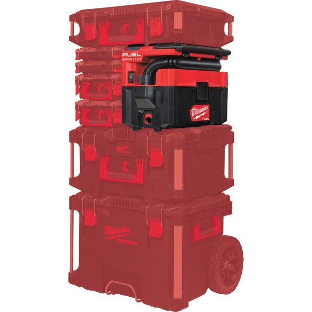 Акумуляторний пилосос для води та сухого сміття Milwaukee M18 FPOVCL-0 4933478187, фото , зображення 4 | SNABZHENIE.com.ua Акумуляторний пилосос для води та сухого сміття Milwaukee M18 FPOVCL-0 4933478187, фото , зображення 4 | SNABZHENIE.com.ua