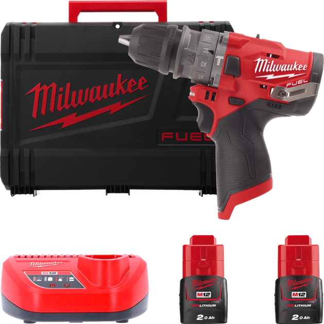 Аккумуляторная дрель-шуруповерт Milwaukee M12 FUEL 37Нм, патрон, фото  | SNABZHENIE.com.ua