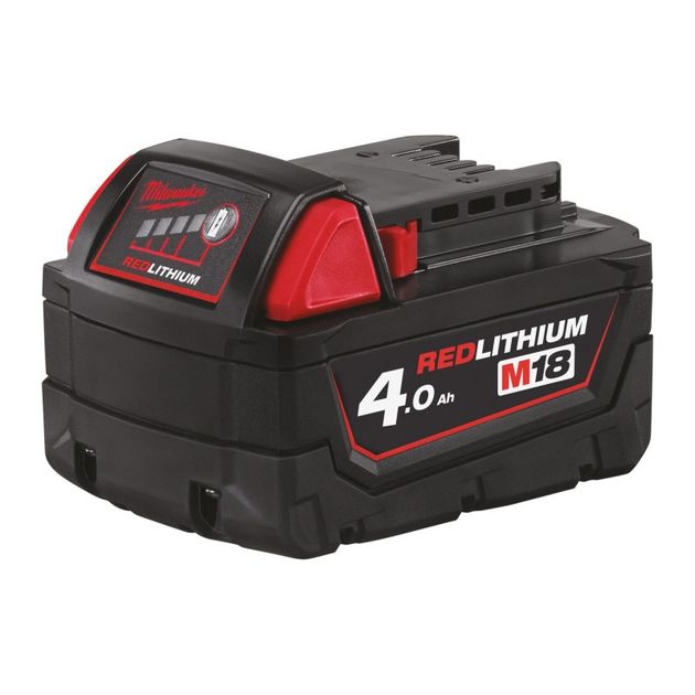 Аккумулятор MILWAUKEE M18 B4 4 Ач 4932430063, фото , изображение 3 | SNABZHENIE.com.ua Аккумулятор MILWAUKEE M18 B4 4 Ач 4932430063, фото , изображение 3 | SNABZHENIE.com.ua