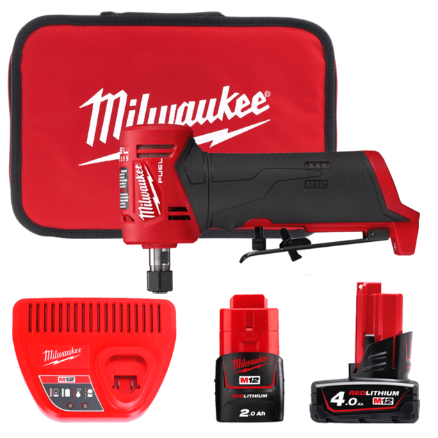 Акумуляторна цанговая кутова шліфмашина M12FDGA-422B FUEL MILWAUKEE 4933471439, фото  | SNABZHENIE.com.ua