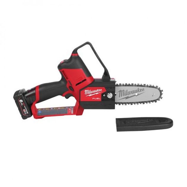 Аккумуляторная цепная пила MILWAUKEE M12 FUEL, шина 15 см, фото , изображение 6 | SNABZHENIE.com.ua Аккумуляторная цепная пила MILWAUKEE M12 FUEL, шина 15 см, фото , изображение 6 | SNABZHENIE.com.ua