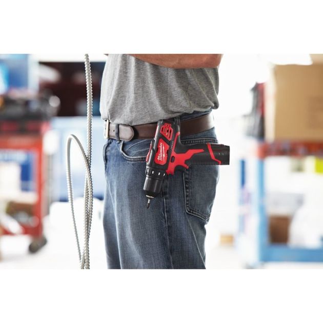 Дрель-шуруповерт MILWAUKEE M12 BDD-402C, крутящий момент 38 Нм, фото , изображение 5 | SNABZHENIE.com.ua