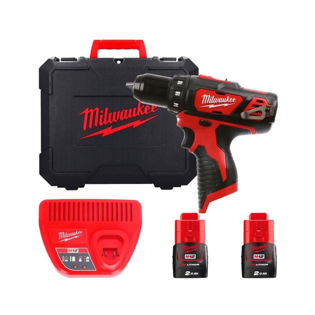 Дрель-шуруповерт MILWAUKEE M12 BDD-202C, 30 Нм, 4933441915, фото  | SNABZHENIE.com.ua