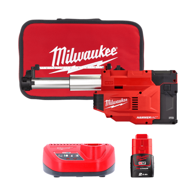 Система пылеудаления MILWAUKEE M12 UDEL-201B класса L, фото  | SNABZHENIE.com.ua