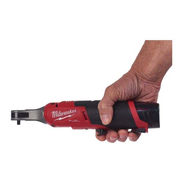 Аккумуляторная трещётка бесщёточная 1/4 (47 Нм) MILWAUKEE M12 FUEL, фото , изображение 2 | SNABZHENIE.com.ua Аккумуляторная трещётка бесщёточная 1/4 (47 Нм) MILWAUKEE M12 FUEL, фото , изображение 2 | SNABZHENIE.com.ua