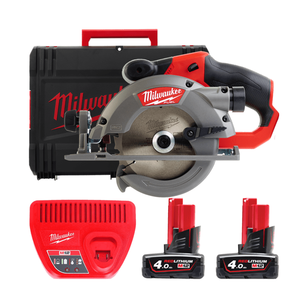 Циркулярная пила аккумуляторная MILWAUKEE M12 CCS44-402C FUEL, фото  | SNABZHENIE.com.ua