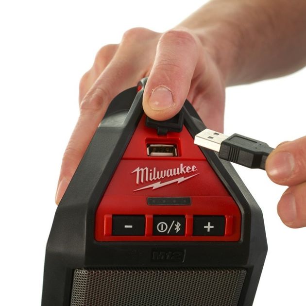 Динамік акумуляторний BLUETOOTH MILWAUKEE M12 JSSP-0 4933448380, фото , зображення 2 | SNABZHENIE.com.ua Динамік акумуляторний BLUETOOTH MILWAUKEE M12 JSSP-0 4933448380, фото , зображення 2 | SNABZHENIE.com.ua