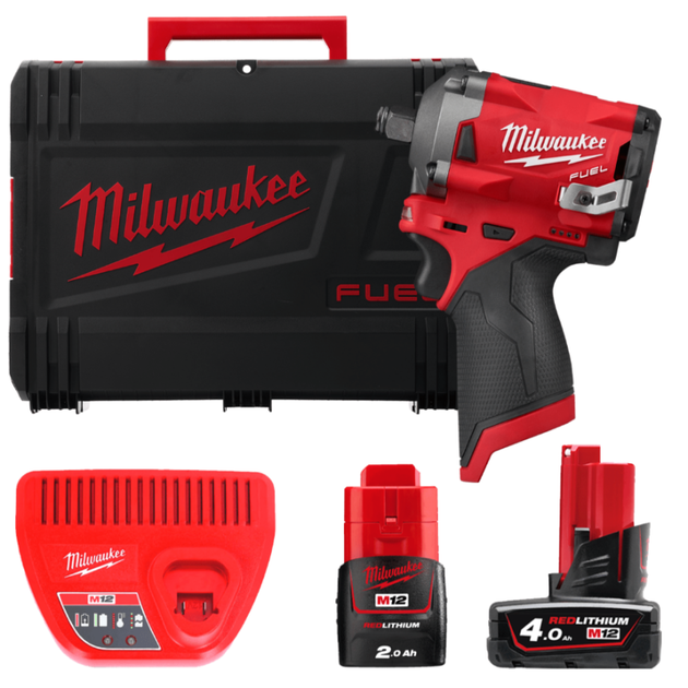 Гайковерт висококрутильний MILWAUKEE 1/2 (339 Нм) M12 FIWF12-422X FUEL 4933464616, фото  | SNABZHENIE.com.ua