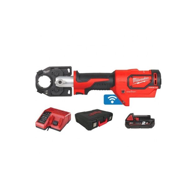 Гидравлический инструмент для обжима кабеля Milwaukee M18 HCCT-201C, фото  | SNABZHENIE.com.ua