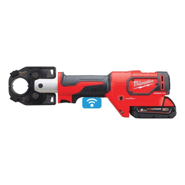 Гидравлический инструмент для обжима кабеля Milwaukee M18 HCCT-201C, фото , изображение 2 | SNABZHENIE.com.ua Гидравлический инструмент для обжима кабеля Milwaukee M18 HCCT-201C, фото , изображение 2 | SNABZHENIE.com.ua