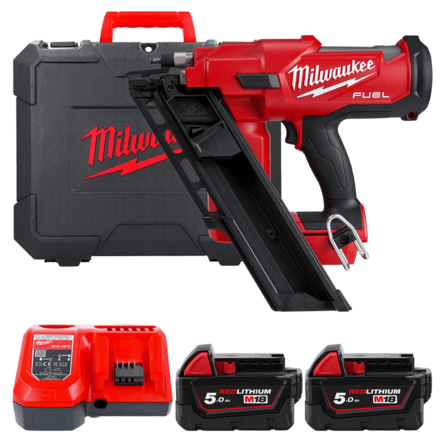 Гвоздезабиватель аккумуляторный MILWAUKEE M18 FFN-502C, фото  | SNABZHENIE.com.ua