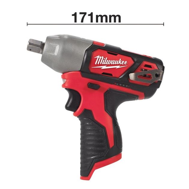 Акумуляторний імпульсний гайковерт MILWAUKEE M12 BIW12-0 крут. момент 138 Нм, 4933447134, фото , зображення 6 | SNABZHENIE.com.ua Акумуляторний імпульсний гайковерт MILWAUKEE M12 BIW12-0 крут. момент 138 Нм, 4933447134, фото , зображення 6 | SNABZHENIE.com.ua