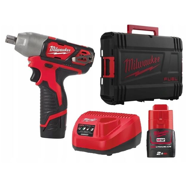 Аккумуляторный гайковерт MILWAUKEE M12 BIW12-202C, 138 Нм, фото  | SNABZHENIE.com.ua