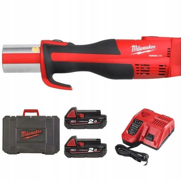Аккумуляторный инструмент для обжима труб MILWAUKEE M18 BLHPT-202C, фото  | SNABZHENIE.com.ua