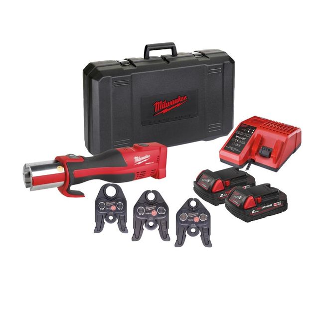 Аккумуляторный инструмент для обжима труб MILWAUKEE M18 BLHPT-202C, фото  | SNABZHENIE.com.ua