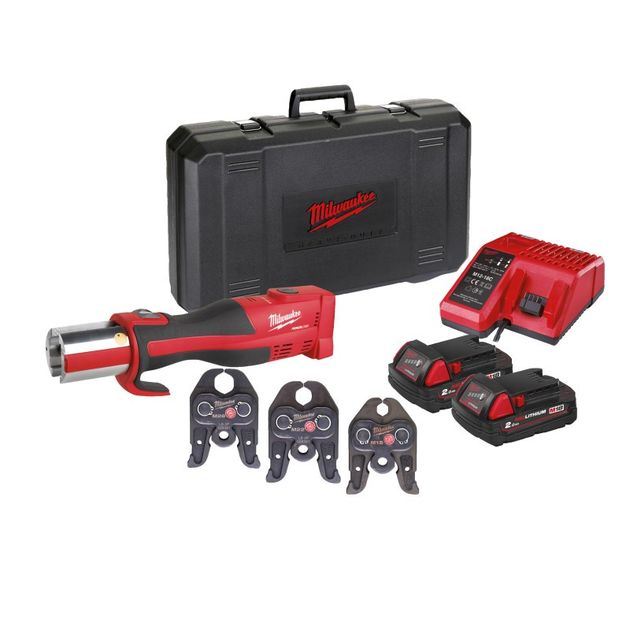 Аккумуляторный инструмент для обжима труб MILWAUKEE M18 BLHPT-202C, фото  | SNABZHENIE.com.ua