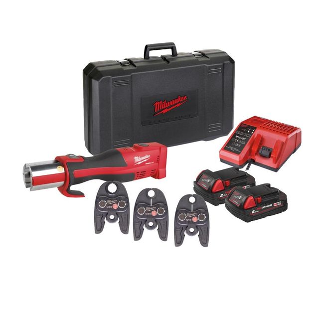 Аккумуляторный обжимной инструмент MILWAUKEE M18 BLHPT-202C, фото  | SNABZHENIE.com.ua