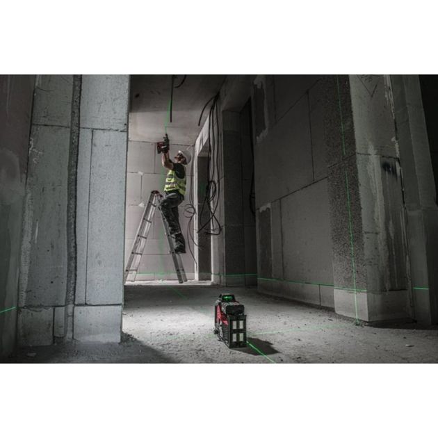 Лазерный нивелир Milwaukee M12 3PL-0C с зелёным лучом, фото , изображение 9 | SNABZHENIE.com.ua Лазерный нивелир Milwaukee M12 3PL-0C с зелёным лучом, фото , изображение 9 | SNABZHENIE.com.ua