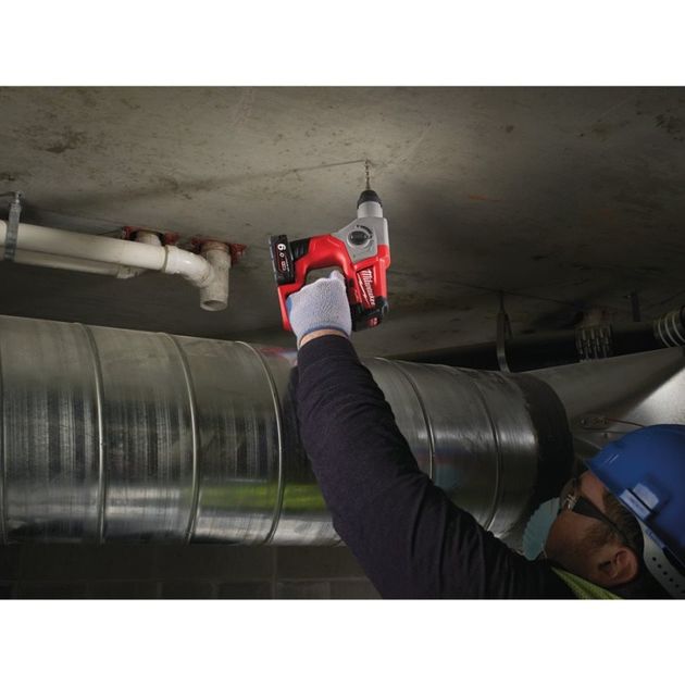 Перфоратор акумуляторний безщітковий SDS PLUS M12 CH-402С 1,1 Дж MILWAUKEE, фото , зображення 10 | SNABZHENIE.com.ua Перфоратор акумуляторний безщітковий SDS PLUS M12 CH-402С 1,1 Дж MILWAUKEE, фото , зображення 10 | SNABZHENIE.com.ua