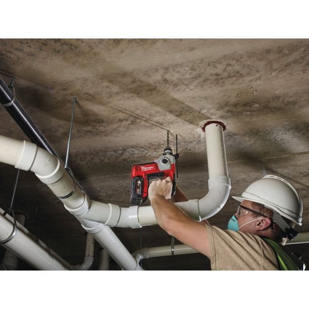 Акумуляторний перфоратор MILWAUKEE SDS-Plus M18 BH-0 4933443320, фото , зображення 6 | SNABZHENIE.com.ua Акумуляторний перфоратор MILWAUKEE SDS-Plus M18 BH-0 4933443320, фото , зображення 6 | SNABZHENIE.com.ua