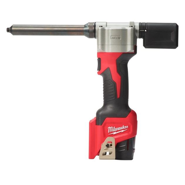 Аккумуляторный заклепочник MILWAUKEE M12 BPRT-0 Ø 2,4-4,8мм, фото , изображение 3 | SNABZHENIE.com.ua Аккумуляторный заклепочник MILWAUKEE M12 BPRT-0 Ø 2,4-4,8мм, фото , изображение 3 | SNABZHENIE.com.ua