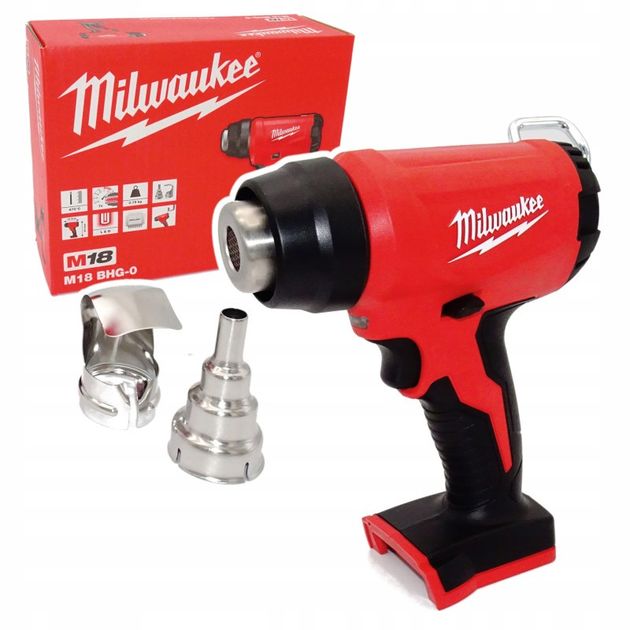 Фен аккумуляторный MILWAUKEE M18 BHG-0 4933459771, фото  | SNABZHENIE.com.ua