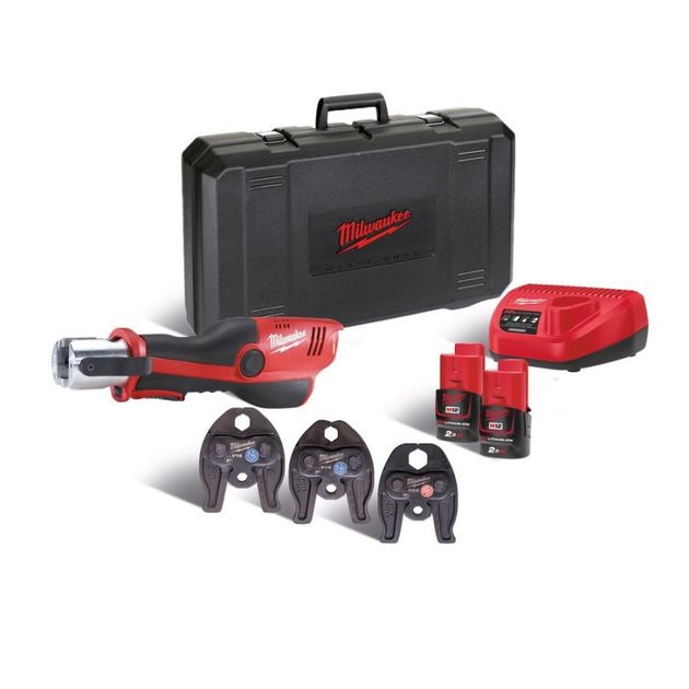 Аккумуляторный пресс-инструмент MILWAUKEE M12 HPT-202C V-KIT, фото , изображение 5 | SNABZHENIE.com.ua Аккумуляторный пресс-инструмент MILWAUKEE M12 HPT-202C V-KIT, фото , изображение 5 | SNABZHENIE.com.ua