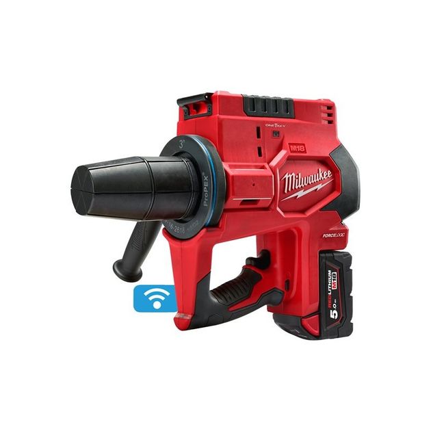 Акумуляторний розширювальний інструмент MILWAUKEE FORCE LOGIC UPONOR M18 ONEBLPXPL-502C 4933464299, фото , зображення 2 | SNABZHENIE.com.ua Акумуляторний розширювальний інструмент MILWAUKEE FORCE LOGIC UPONOR M18 ONEBLPXPL-502C 4933464299, фото , зображення 2 | SNABZHENIE.com.ua