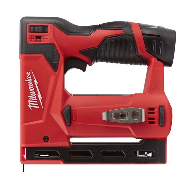Степлер скобозабивний акумуляторний MILWAUKEE M12 BST-202X 4933459635, фото , зображення 10 | SNABZHENIE.com.ua