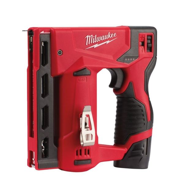 Степлер скобозабивний акумуляторний MILWAUKEE M12 BST-202X 4933459635, фото , зображення 9 | SNABZHENIE.com.ua