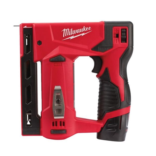 Степлер скобозабивний акумуляторний MILWAUKEE M12 BST-202X 4933459635, фото , зображення 4 | SNABZHENIE.com.ua