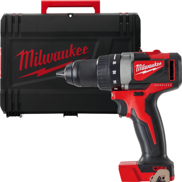 Бесщеточная дрель-шуруповерт MILWAUKEE M18 BLDD2-0X, 82 Нм, фото  | SNABZHENIE.com.ua