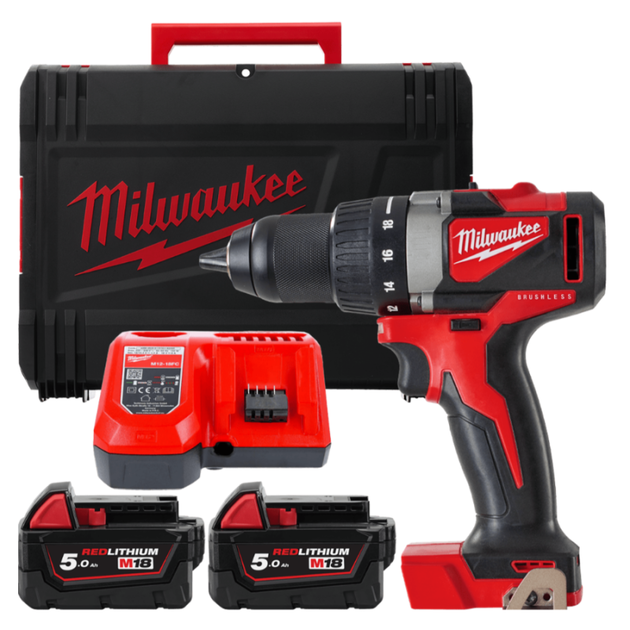 Бесщеткова дрель-шуруповерт M18 BLDD2-502X 82 Нм, MILWAUKEE 4933464515, фото  | SNABZHENIE.com.ua