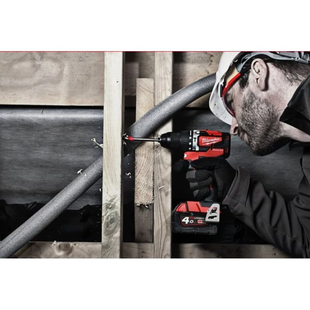 Бесщеточная ударная дрель Milwaukee M18 CBLPD-402C, 60 Нм, фото , изображение 8 | SNABZHENIE.com.ua
