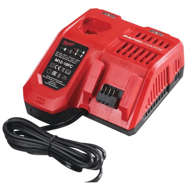 Швидке зарядне пристрій MILWAUKEE M12-18 FC TURBO 4932451079, фото  | SNABZHENIE.com.ua