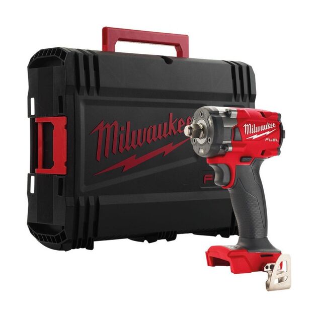 Гайковерт MILWAUKEE 1/2" (339 Нм) с фрикционным кольцом M18 FUEL, фото , изображение 2 | SNABZHENIE.com.ua Гайковерт MILWAUKEE 1/2" (339 Нм) с фрикционным кольцом M18 FUEL, фото , изображение 2 | SNABZHENIE.com.ua