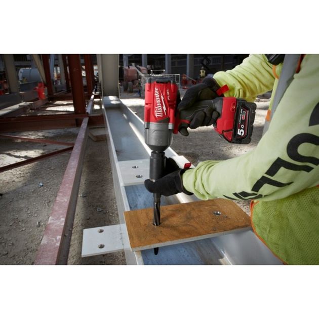 Гайковерт висококрутний MILWAUKEE 1/2 (1491 Нм) з піном M18 FHIWP12-502X FUEL (2 акумулятори + ЗУ), фото , зображення 9 | SNABZHENIE.com.ua Гайковерт висококрутний MILWAUKEE 1/2 (1491 Нм) з піном M18 FHIWP12-502X FUEL (2 акумулятори + ЗУ), фото , зображення 9 | SNABZHENIE.com.ua