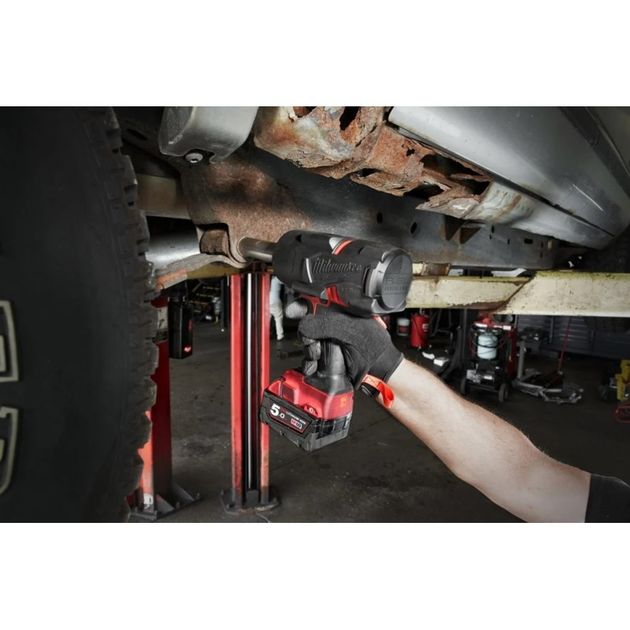 Гайковерт высокомоментный MILWAUKEE 1/2" 1898 Нм M18 FHIWF12-0X FUEL™, фото , изображение 6 | SNABZHENIE.com.ua Гайковерт высокомоментный MILWAUKEE 1/2" 1898 Нм M18 FHIWF12-0X FUEL™, фото , изображение 6 | SNABZHENIE.com.ua