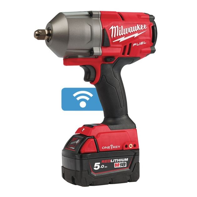 Гайковерт MILWAUKEE 1/2" (1491 Нм) M18 FUEL ONEFHIWP12-502X ONE-KEY, фото  | SNABZHENIE.com.ua