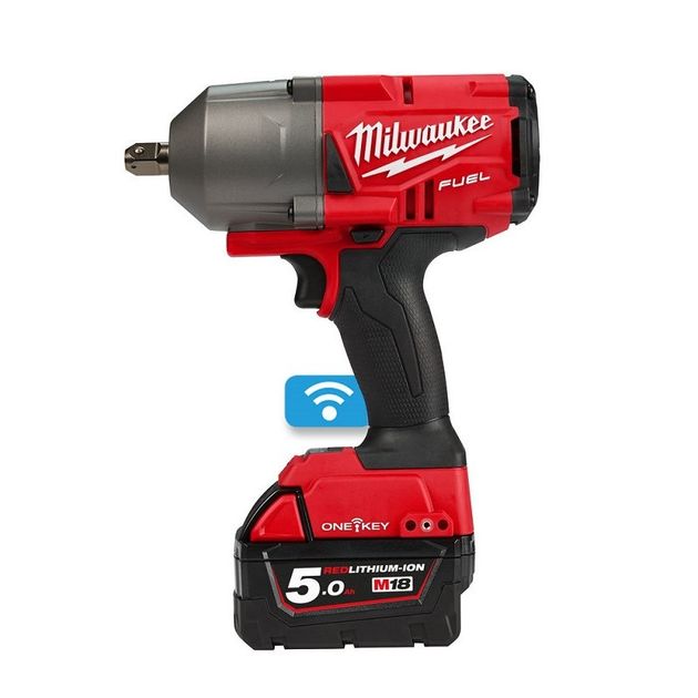 Гайковерт висококрутний MILWAUKEE 1/2 (1491 Нм) M18 FUEL ONEFHIWP12-502X ONE-KEY (2 акумулятори + ЗУ + кейс), фото , зображення 2 | SNABZHENIE.com.ua Гайковерт висококрутний MILWAUKEE 1/2 (1491 Нм) M18 FUEL ONEFHIWP12-502X ONE-KEY (2 акумулятори + ЗУ + кейс), фото , зображення 2 | SNABZHENIE.com.ua